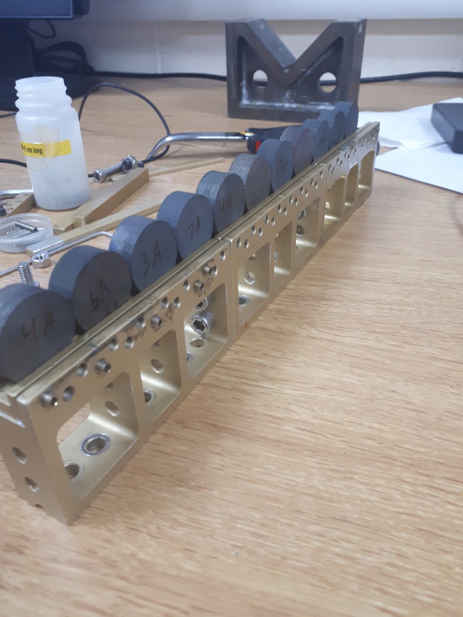 EPolatidis's tweet photo. This row of samples is the equivalent to 6 hours of sleep in the beamtime system of units. #enginX https://t.co/6nODu7hs1V