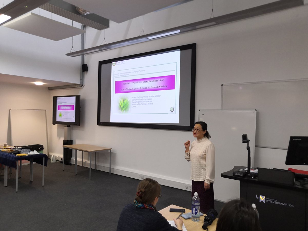 EUMasters_TTI's tweet photo. Did you know that tea solves everything? 🍵
Here are some fresh from the pot pictures of the presentation from Professor Huang Yanhong, @RGCL_WLV visiting scholar from Yunnan Agricultural University. Tea was brewed post the presentation - more pics &amp; video to follow soon😉 https://t.co/tJQwsgBU4i