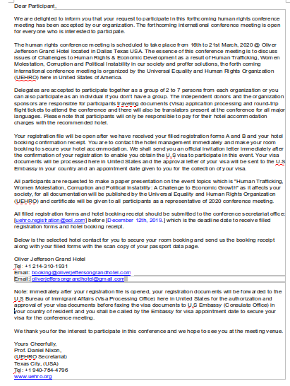 FrontLineHRD's tweet image. The purpose of this invitation? To target the #humanrights organisation and steal its money by inviting its members to book a fake hotel to attend the conference. As you can see from the email, the invitation looked legitimate👇3/6
#Digital_Protection