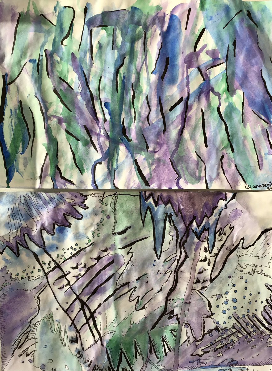 art_marshfield's tweet photo. Art 7 Expression-Color and Line https://t.co/FCHDITDym8