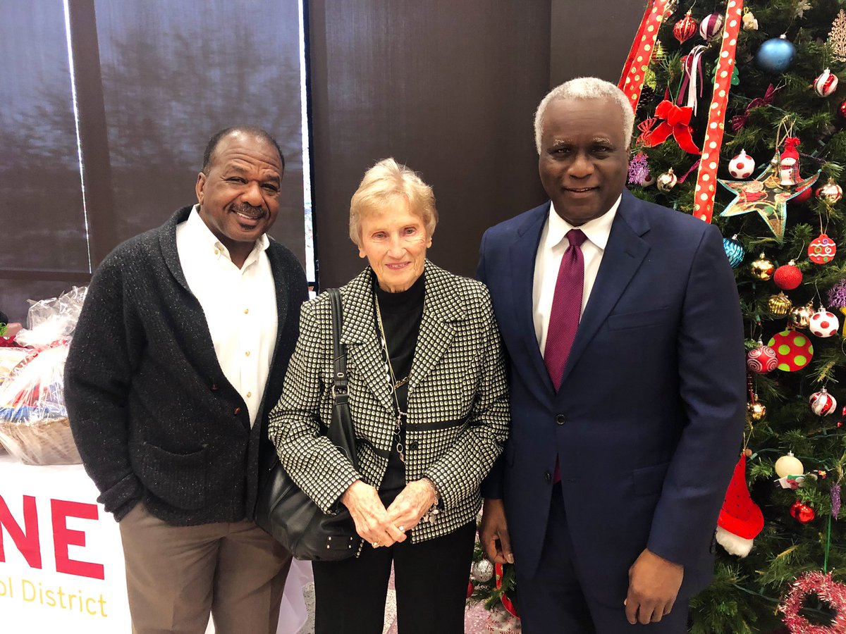 AldineISD's tweet photo. Today we are celebrating both the past, present and future of Aldine ISD at the inaugural namesake luncheon. In attendance are over 20 namesakes that have made a major impact in Aldine ISD. #WeAreAldine https://t.co/11aLSmRWGy