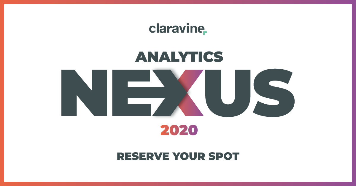 claravinesocial's tweet photo. Ready for the next wave of #analytics best practices? https://t.co/XBGEJ9SHBS #analyticsnexus #dxdm #digitaltransformation https://t.co/gzlWTZikrN