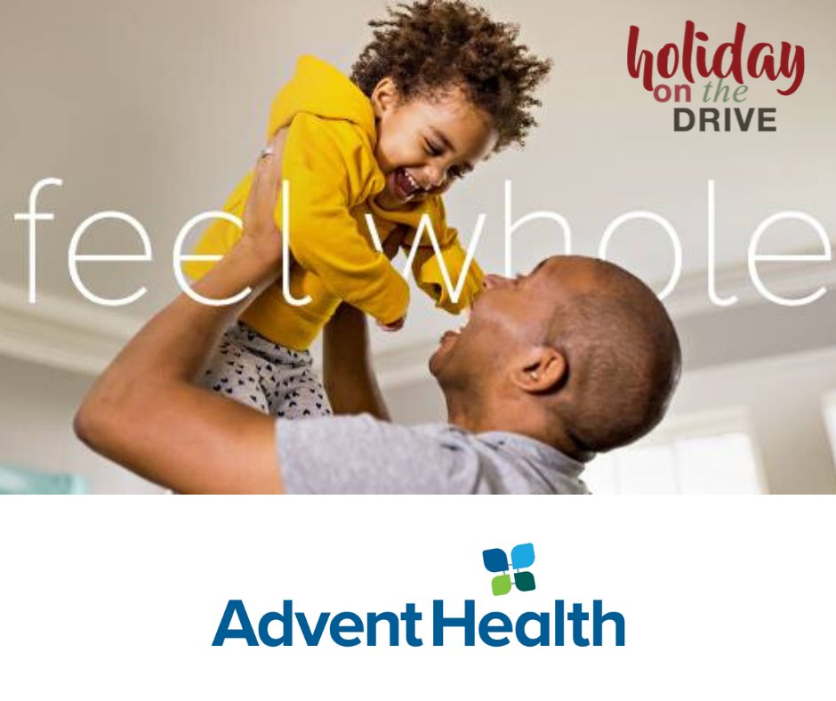 CollegeParkFla's tweet photo. As the presenting sponsor for Holiday on the Drive, @AdventHealth continues their legacy as a strong community supporter. On Thursday, December 12, stop by Albert Park for their arts and crafts activities next to Santa Claus in the gazebo. This event is free &amp; open to the public. https://t.co/jWbgWzTDe1