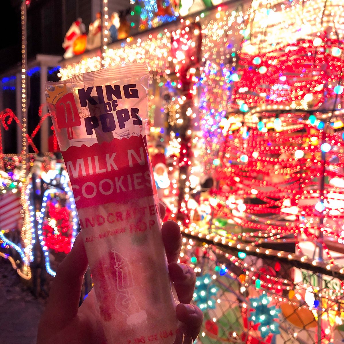 This Pop is our spin on the tradition of leaving cookies out for Santa🎅. It's colorful pop with sugar cookies, from <a href="/ukrops/">Ukrop's Homestyle</a>, that practically has all the colors of rainbow...well almost but still it's oh so gooood! 😋 

Get our holiday flavors 👉 bit.ly/2RGoHnt