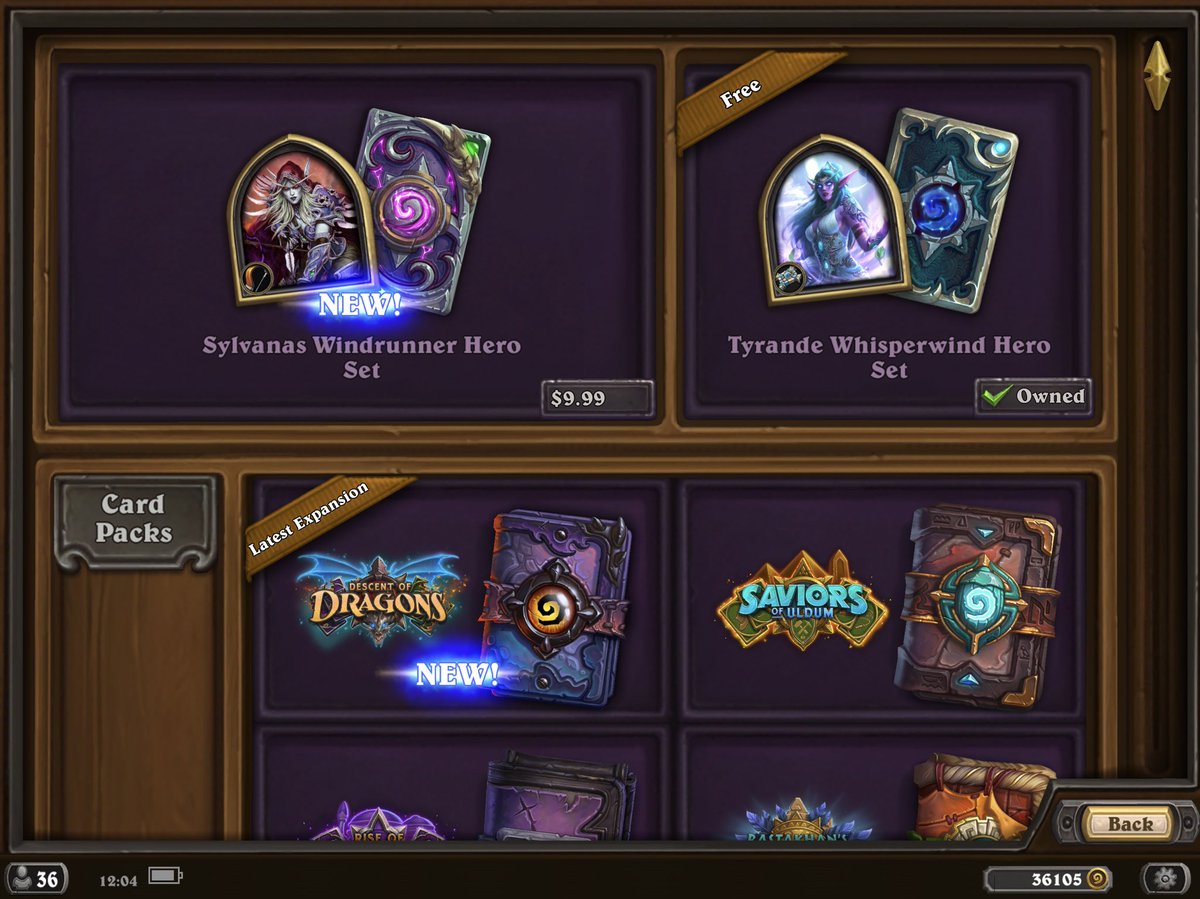 hearthstone shop