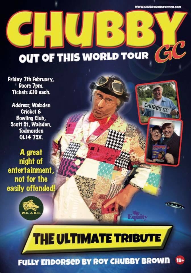 Friday 7th February 2020
Tickets £10

Don’t miss out on what should be a great night at Walsden CC