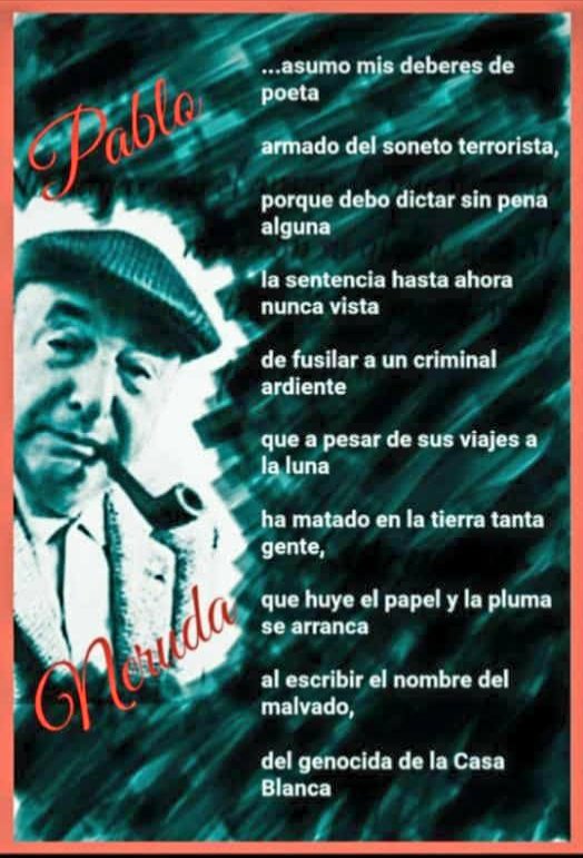 YvanDelgadoA's tweet photo. #10Dic La poesia siempre busca la belleza de las palabras y los versos para producir la oración, que define por muchos años el encuentro del amor y la lucha que abrazará los sentimientos de los oprimidos con las injusticias sociales, elevando el espíritu del corazón guerrero. https://t.co/tkL4WfSkNP