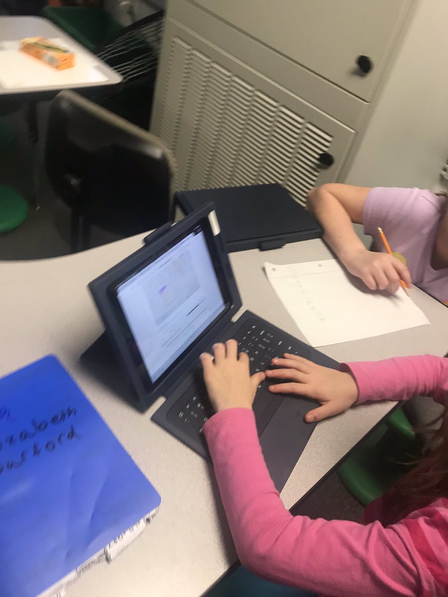 MrsMWessel's tweet photo. Students are participating in a multiplication escape room to review for their math test tomorrow. #escaperoom #jcde #multiplication https://t.co/dhHy7oOt0o