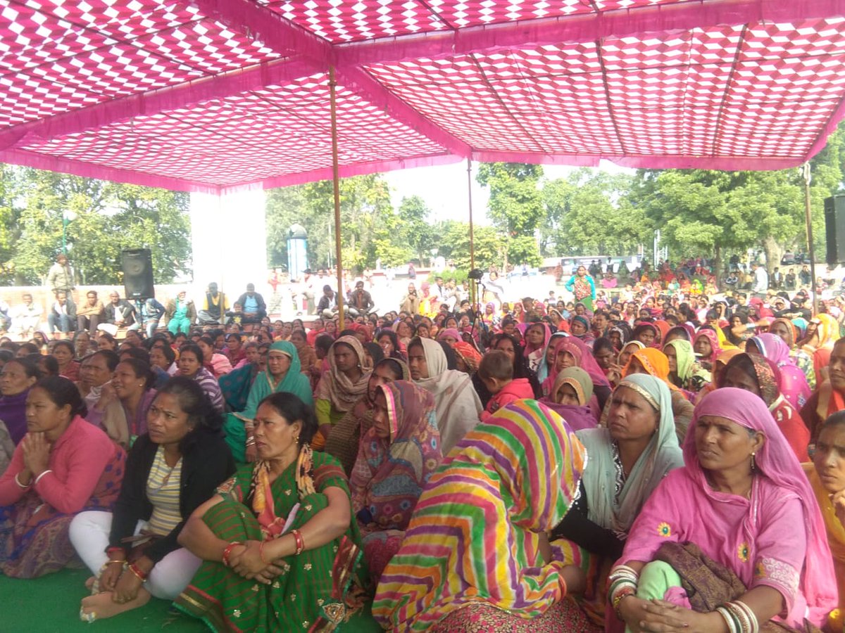 chandramajhi71's tweet photo. In Jaipur also Women Domestic workers and other unorganized sectors came to a common platform from different CBOs with a leadership of RKBM i.e. Rajasthan Kachi Basti Mahasabha demanded for housing rights for all urban poor irrespective of  caste, color, religion and social group https://t.co/Tiwr47Ekmv