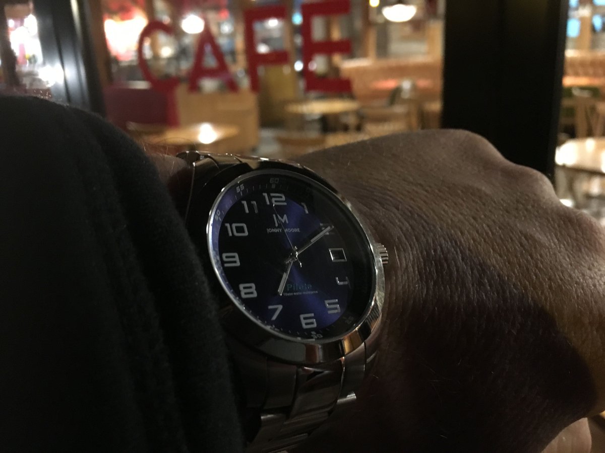 jonnymoorewatch's tweet photo. Is it coffee o'clock yet? The Jonny Moore Pilote with storm blue dial, uber cool!
#jonnymoorewatches #timingseverything #forgottenvalues #goodcoffee #christmasgifts #lovethis #christmasiscoming #perfectgift https://t.co/g8ubVjLEyh