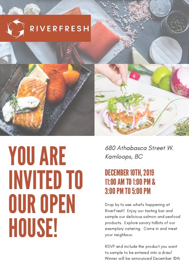RiverFresh1's tweet photo. Today is the day and you're invited! RiverFresh Open House between 11-1 and 3-5. #Kamloops #ExploreKamloops https://t.co/Cu8CrJKCIW