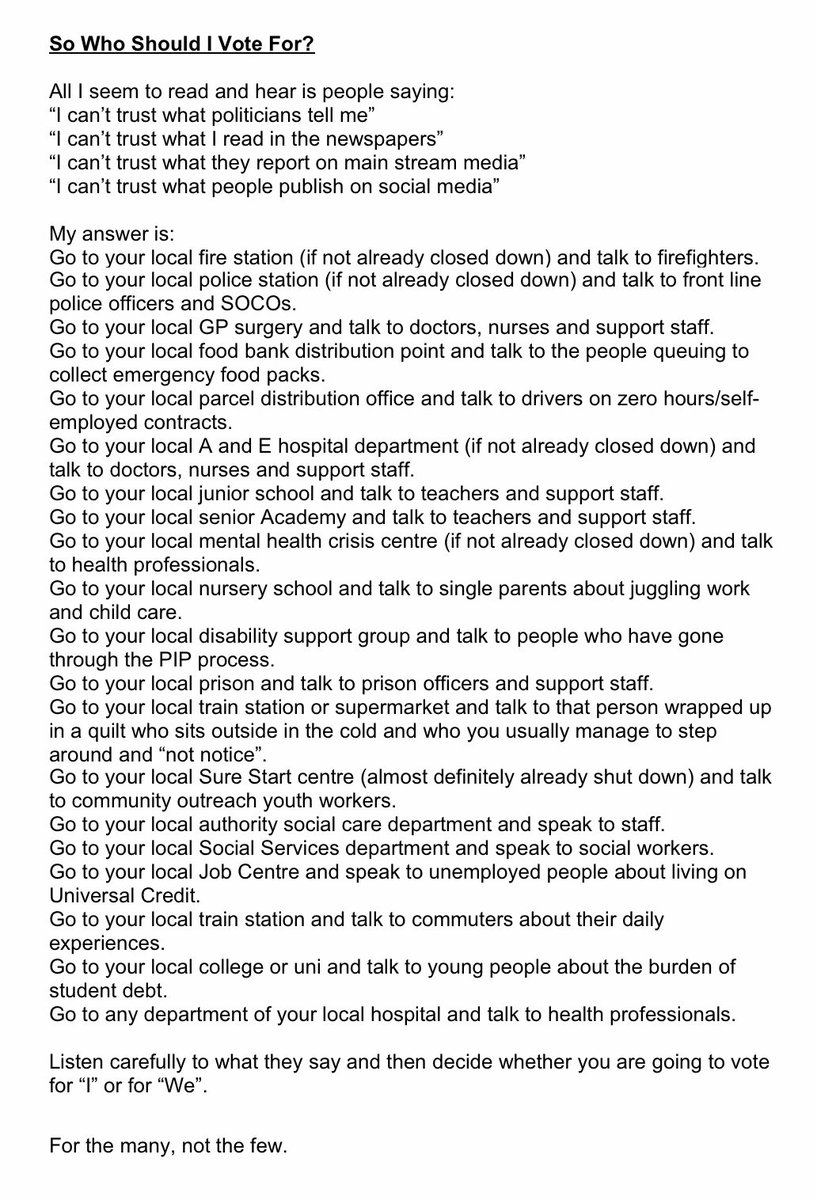 So, who should I vote for?