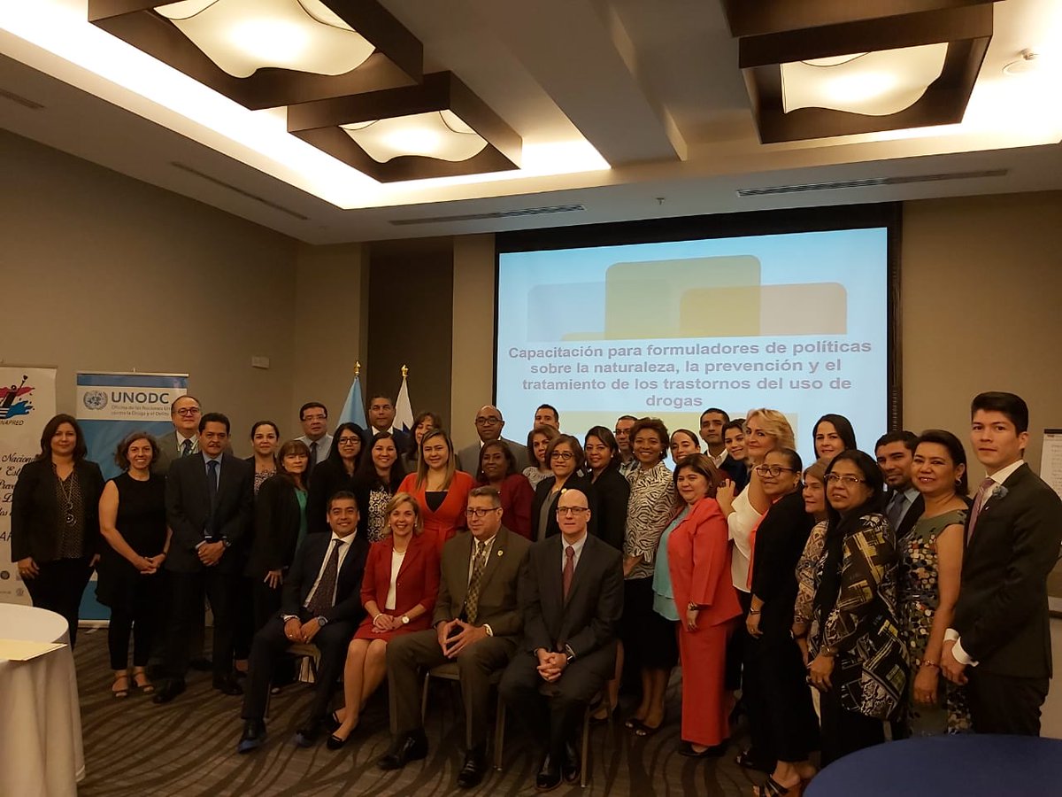 UNODC_PTRS's tweet photo. @UNODC_PTRS and @UNODC_ROPAN conducted #policymakers workshop in #Panama City🌴🌇 where an intersectorial group of 33 policy makers from @CONAPREDPTY, #MoH, #MoEduc, #MSD, #NGOs worked towards effective #evidencebased #drugprevention and #drugtreatment strategies 🙏 to @StateINL https://t.co/avbddHJKVS