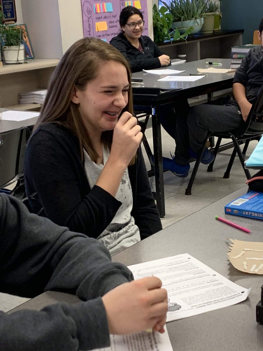 MSchepmann's tweet photo. Science students testing if their taste buds are correlated to genetics #science #428gbms #handsonlearning https://t.co/zfDhZgvyOq