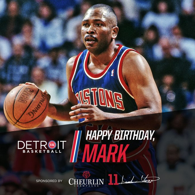 Happy Birthday to one of the original Bad Boys, Mark Aguirre! 