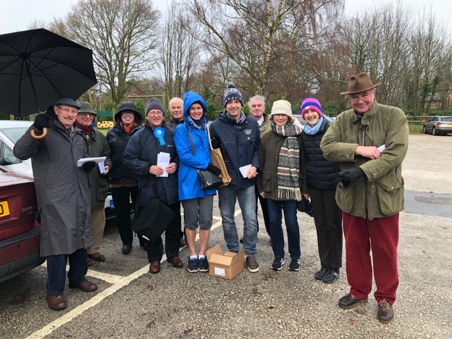 edwardtimpson's tweet photo. #TeamTimpson helping out #ToryCanvass at @WeaverValeTory today. The rain 🌧 won’t stop us 😄. #GE2019 @Office_ECA https://t.co/gm86zFbHgj