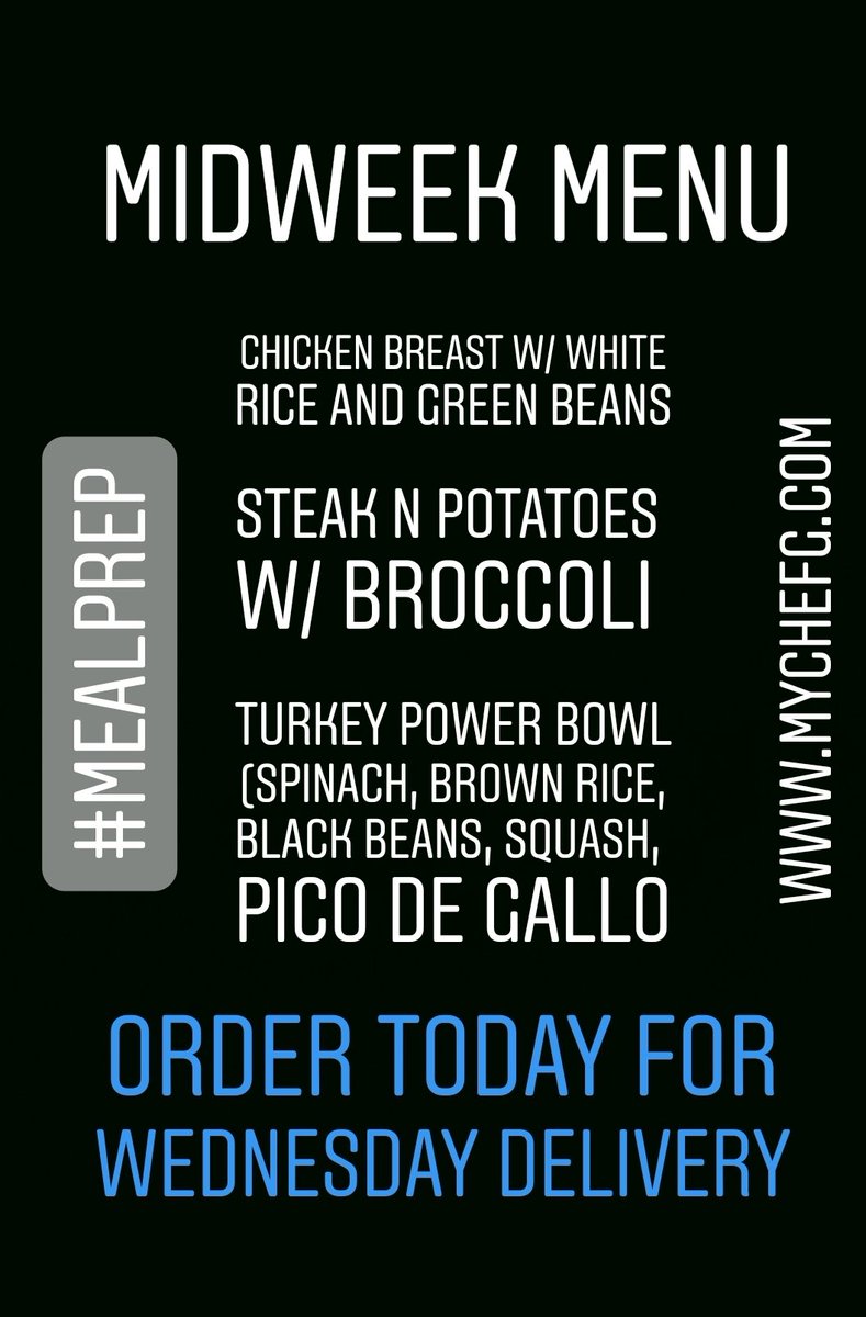 Midweek Menu
#mealprep #mealplan #chefgmealpreps #austin #chefg #mychefg #austinfoodlovers #austinchef #nutrition #austinpersonalchef #fuel #recover #train #crossfit #liftheavy #portioncontrol