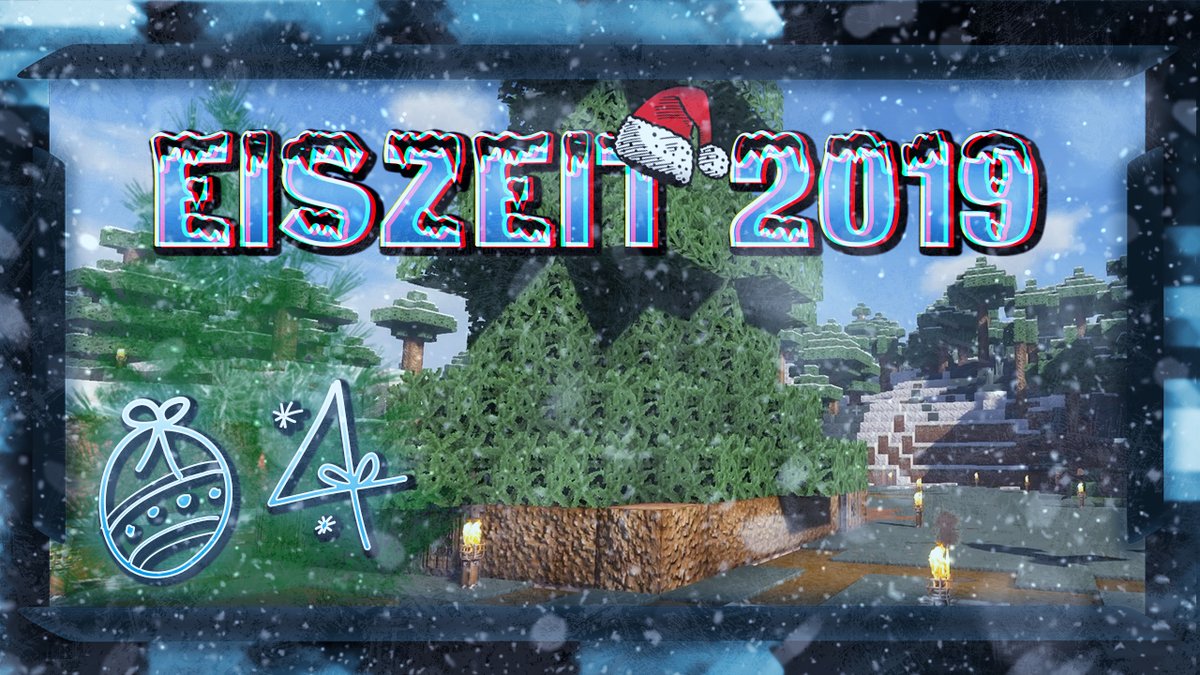 MrKai307's tweet photo. MINECRAFT EISZEIT 2019 ❄️ 04 : Der Baum wächst endlich!
╠ 🏷️ #letsplay #games #youtube #Weihnachten #MCE19 #Minecraft
╠ 👥 @Korporal_Kain
╠ 📼 https://t.co/5ie4fhB7CX
╚ 📽️ https://t.co/gW35CZGpHJ https://t.co/e7UUxWNj0v