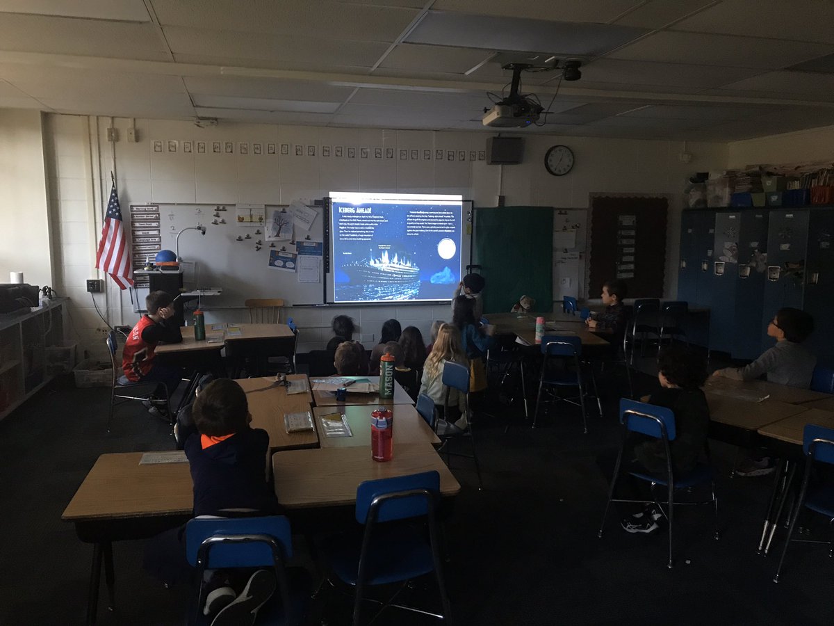 We are enjoying EPIC! This app is a great resource for read alouds. The students wanted to learn more about the Titanic after reading Magic Tree House: Tonight on the Titanic.  <a href="/MrsHoffmanW30/">Mrs. Hoffman</a> #d30learns #12daysofD30