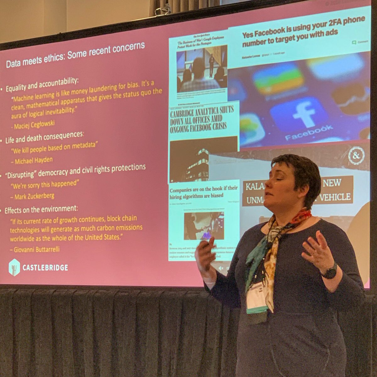 1stSanFrancisco's tweet photo. When it comes to ethical questions, make sure you have someone in the room who can ask them.
#DGvision insights from @okeefekat / Kathy O’Keefe’s “Data Ethics: Hype or Hope” session.
#datagovernance #datamanagement #ethics https://t.co/8y5mUDbjRq