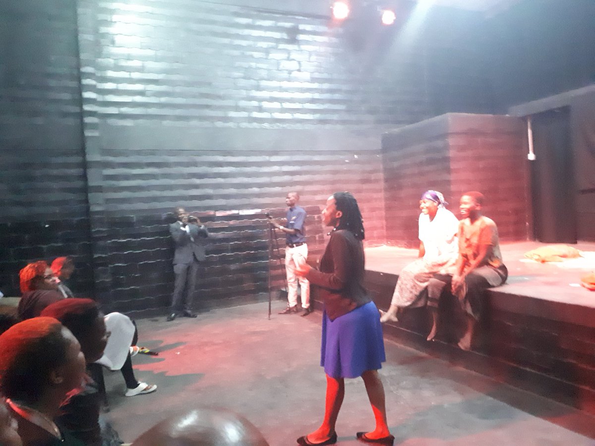 walter_mangezi's tweet photo. S.A.L.T. at the Little Theatre.
Wow, wow wow! Tafadzwa and Tapiwa out did themselves this time. A Must Watch Play.
'16 Days Against Gender based Violence'.
@tafy033 @ytah14 @SALTAFRICA263
@Afrehealth @perfect #CHIP_ZimHIV #UCSFGlobalHealth #mentalhealth #mentalhealthmatters https://t.co/Ow6YQPGrBp