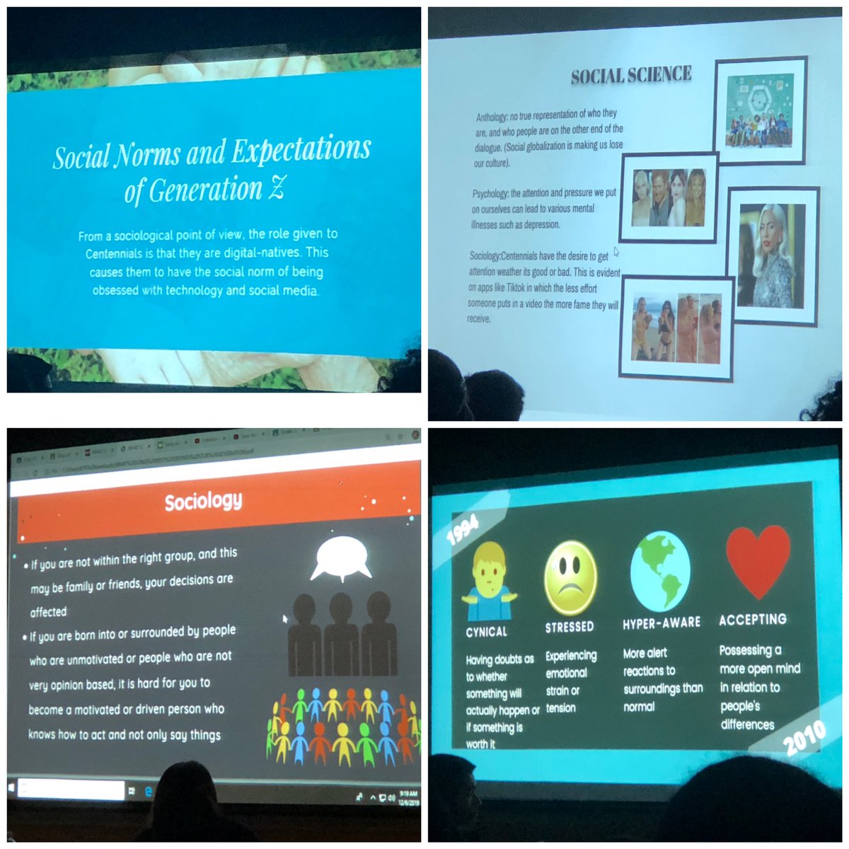 korinesantos's tweet image. We’ve looked at The Beatles for the Boomers &amp;amp; Nirvana for the ‘90s kids...and today it’s the Gen Z’s turn. The grade 12s are using the Social Science disciplines to present the songs that rock their generation @CardinalLegerSS 🎶 #GenerationalTrends #AuditoryLearning #HSB4U