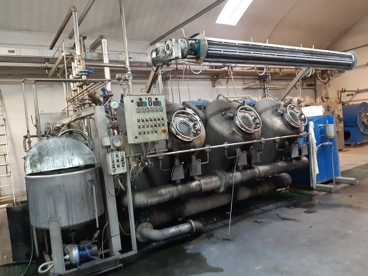 GiTexSRL's tweet photo. Ref.502 - Dyeing plant in rope for knitting and woven fabrics

Link to website: https://t.co/NQVFxkhWHN

#GITEX #GI-TEX #GI_TEX #squeezing #line #BIANCO #CIATTI #de-twisting #rope #opener #slitter #squeezing #dyeing #machine #flow #samples #LAIP #THIES #fabrics #fabric #knitting https://t.co/H6owMgxFN3
