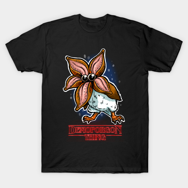 theshirtlist's tweet photo. DemoPorgon T-Shirt - https://t.co/KZc6T1E3ag Stranger Things T-Shirt from @Billy_Allison &amp; @teepublic for just $14! #BillyAllison #Bleee #Demogorgon #Mashup #Movie #Porg #StarWars #StrangerThings #TheLastJedi #TV https://t.co/Ee4YDWyfDb
