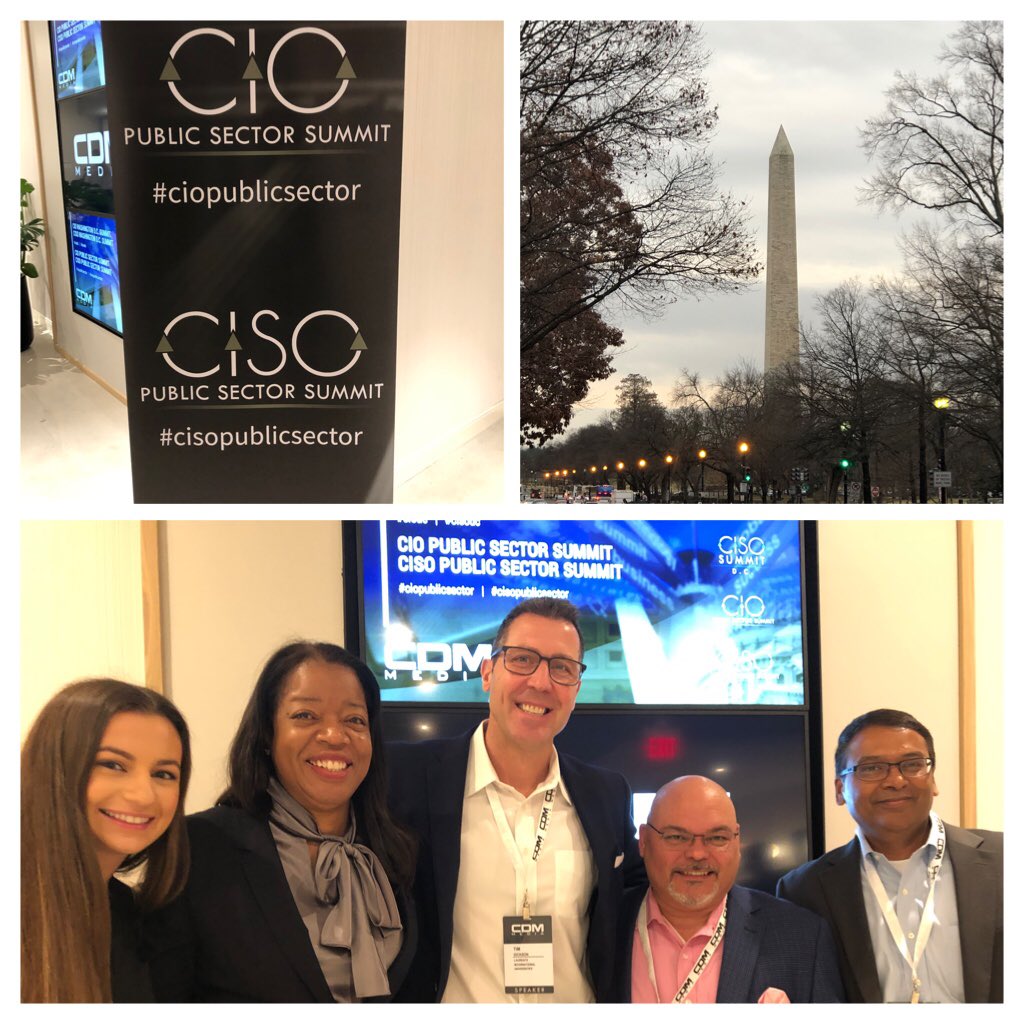 dicksontim's tweet photo. I really enjoyed speaking today at #ciodc #ciopublicsector in #WashingtonDC about bringing an “outside-in” perspective to an IT organization in #highereducation. THANK YOU to @CDMmedia for the opportunity, great interest and questions from the audience #DigitalTransformation https://t.co/qpuAptYRtM