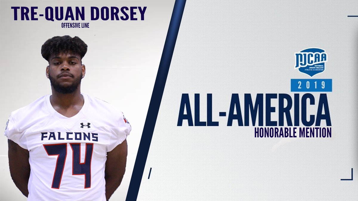 Congratulations to OL @treydorsey123 on being named HM All American! #LackLife