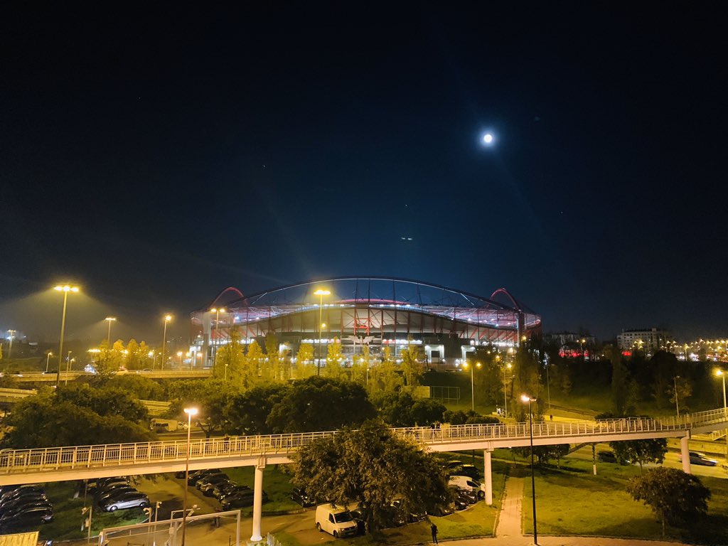 Boa noite! Davai, @fczenit_en!#SLBZenit #EstadioDaLuz