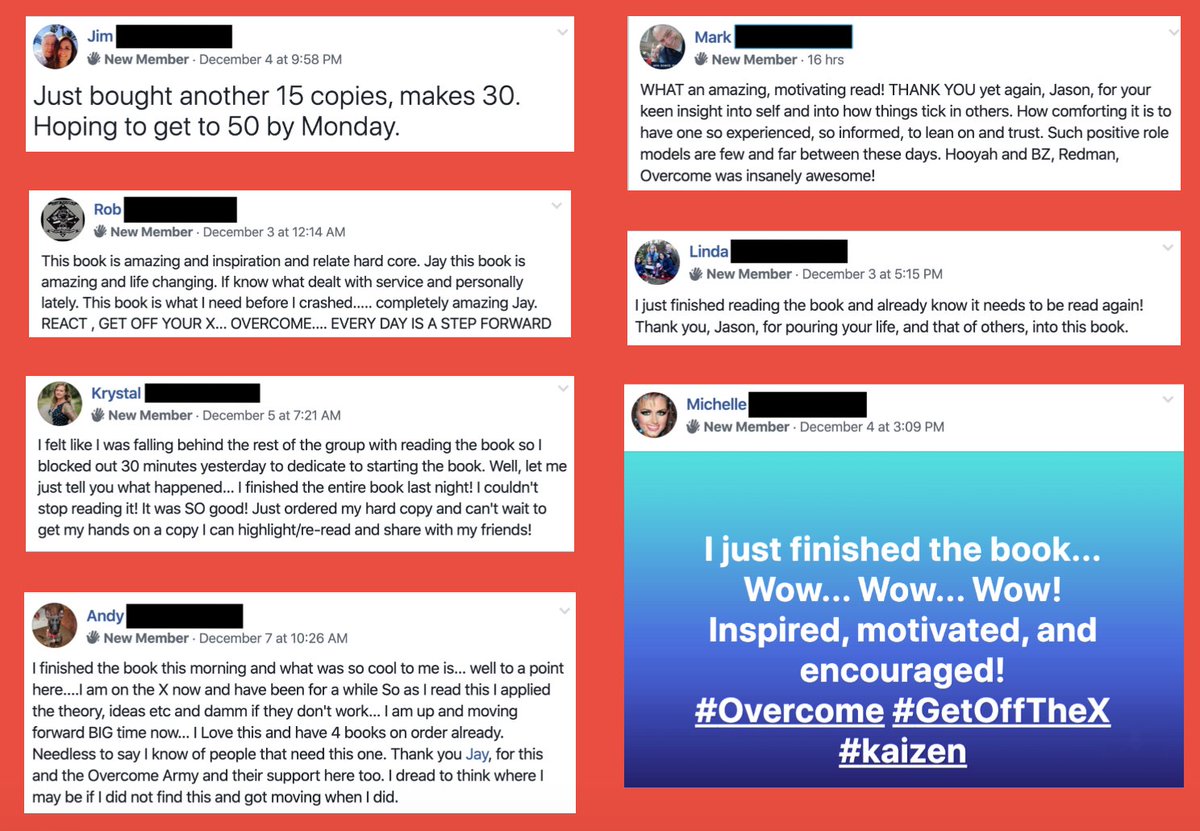 JasonRedmanWW's tweet photo. Today is the day! #OvercomeBook is out in the world. The reviews are rolling in from early readers. Grateful and humbled! https://t.co/7bWmbE7MZZ
