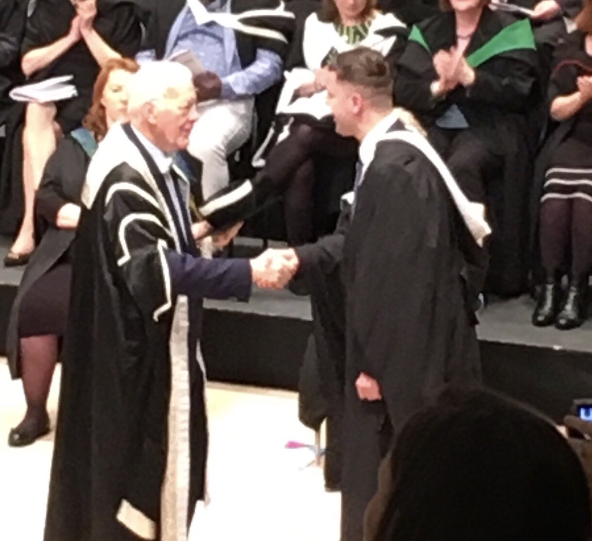 terryfraser05's tweet photo. Proud dad moment seeing son graduate with BA (Hons) In Journalism. Well done Innes 👏🏻🧑🏻‍🎓🍾#RGU https://t.co/sWPoOHJNO2
