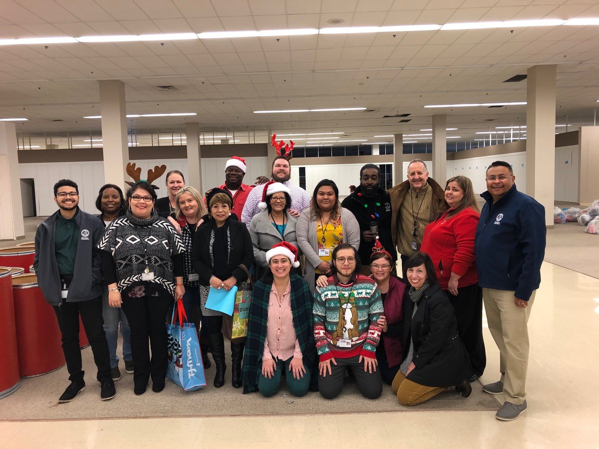 DhsUnion's tweet image. Union County Human Services Business Operations team spent some time this week helping sort Christmas wish lists at the Union County Christmas Bureau.