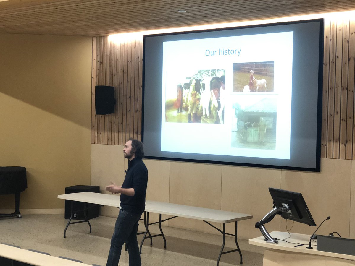 UEAFBC's tweet photo. Mr. Jonathan Crickmore is our first keynote speaker. He is the third generation of the family business, Fen Farm Diary.

#UEAFBC2019 https://t.co/qNbcJMnqqe