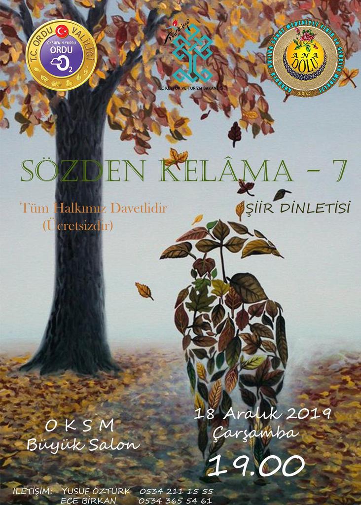 Ordu'daki dostlara duyurulur... 🍁 #21GMK