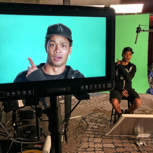 tilwil18's tweet photo. Green Screen day! #onset #camera #interviews #directorofphotography #whatisthatbehindme? #anything #imnotafanofgreenscreeninterviews #aslongasthecheckisontimeandcashes https://t.co/71Q3SGOfBC https://t.co/Uv8Syvy9ia