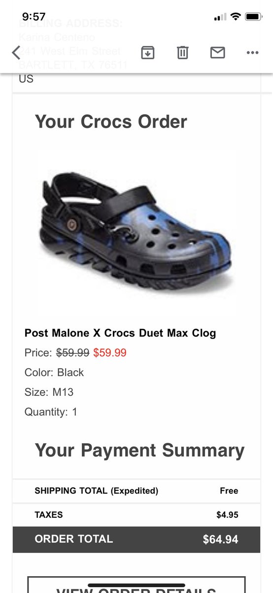 crocs m13