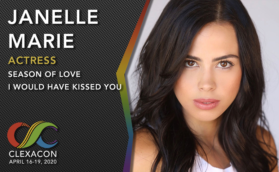 ClexaCon's tweet photo. When sheβs not lighting up movie screens with her million dollar smile you can catch her talking #sports as a host on #ESPN & #ESPNDeportes. Come & meet @TheJanelleMarie at #ClexaCon2020 & ask her all your burning questions about her role as Janey in #SeasonofLoveMovie #latinx https://t.co/lIrbpHTcjf