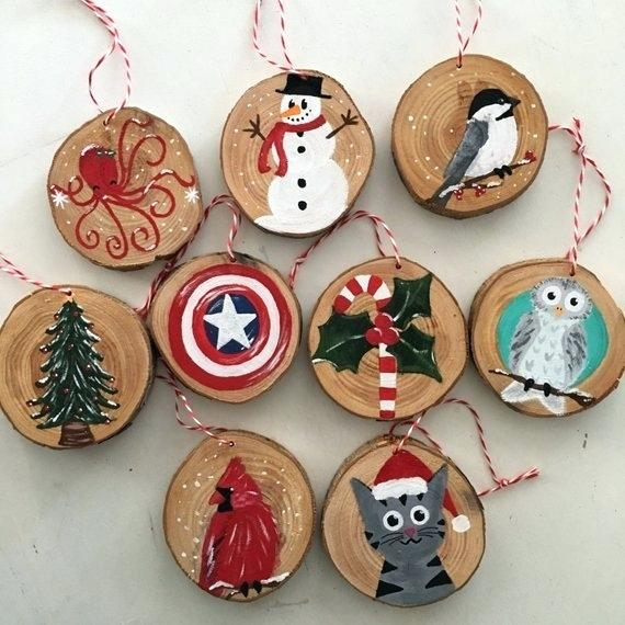 Adult craft Wooden Christmas Ornaments Monday Dec 16 @ 6:30