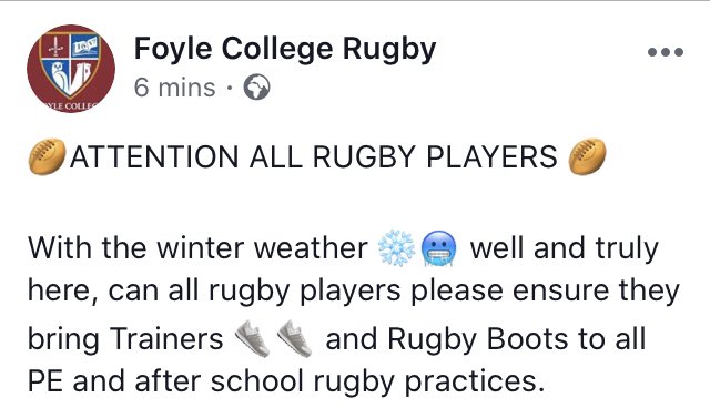 Foyle College PE & Sport tweet media