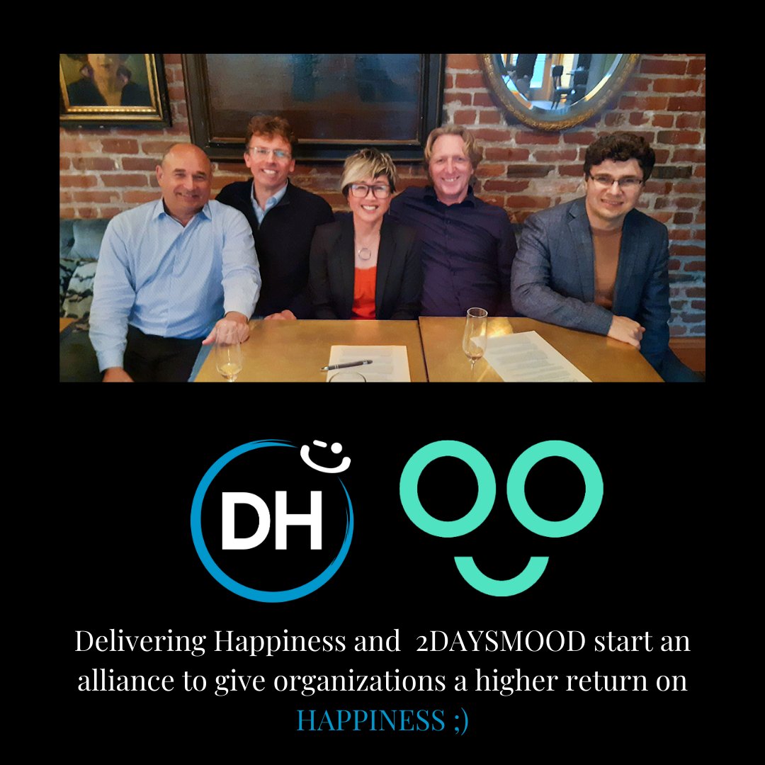 DHMovementES's tweet photo. We have joined forces with the fantastic team of 2DAYSMOOD to help companies create a culture of #Happiness and success! 

https://t.co/uB5oOEOYSQ

#EmployeeHappiness #EmployeeEngagement #JobSatisfaction #CompanyCulture  #DeliveringHappiness #15SecondSurvey #ScienceOfHappiness https://t.co/2P31MTsDhz