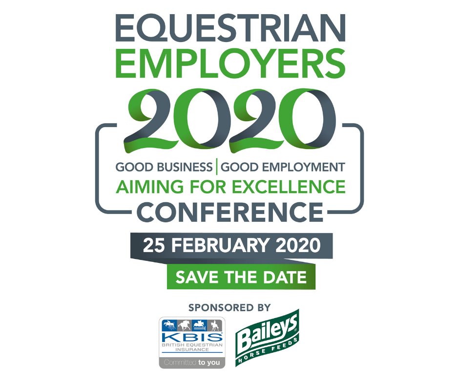 The Equestrian Employers Association have announced that they will be hosting the inaugural Equestrian Employers Conference in February next year. Find out more here: bit.ly/2RCrKNF #ABRS