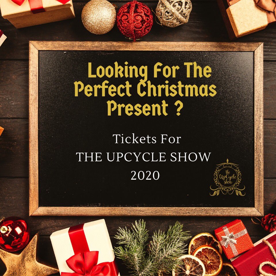 cycle_show's tweet image. Looking for that perfect stocking filler for the Upcycler in your Life!
Then head over to The UpCycle Show and purchase tickets to next years show. 
upcycle-irl.com
#upcycleshow