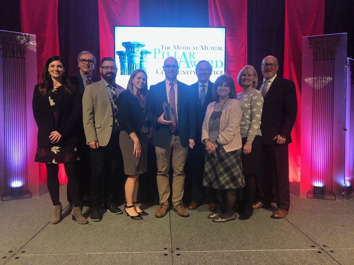 Congratulations to our very own Executive Director, John Litten, for being named one of the Nonprofit Executive Directors of the Year at the <a href="/medmutual/">Medical Mutual</a> Pillar Awards for Community Service! A well-deserved honor for one of the best guys around!