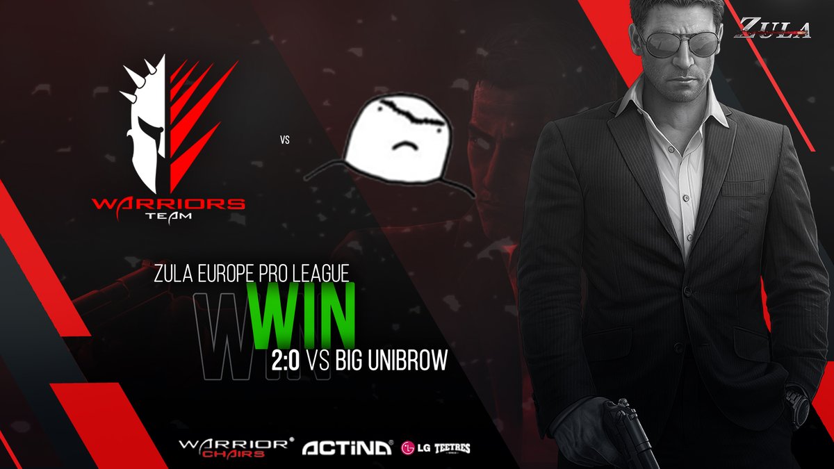We won 2-0 vs Big Unbirow in #ZEPL2019!

#GloriaWarriors
