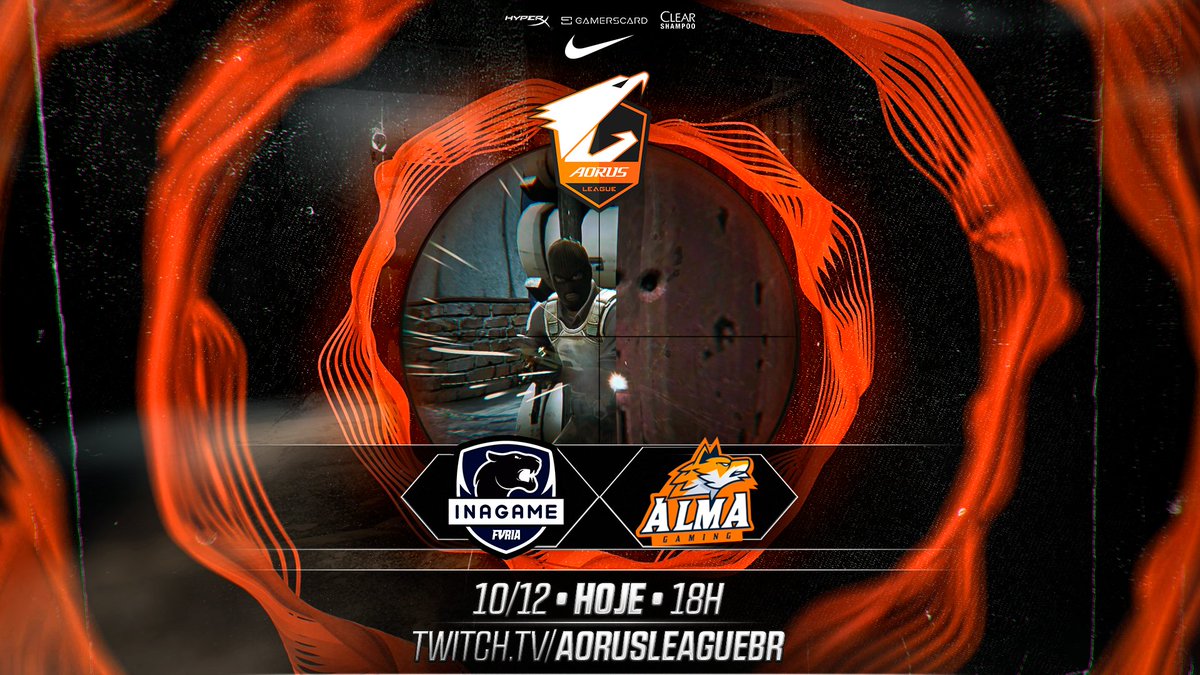 FURIA's tweet photo. #FURIAINAGAME
🇧🇷 Bora fechar o ano com mais um título?
Hoje semifinal da AORUS League.
🇺🇸 Let's close the year with another title?
Today's AORUS League semifinal.
🆚 Alma
⏰ 18h (BRT) - 4pm (EST)
📺 https://t.co/Gw31UNU8we https://t.co/KBt6noceBA