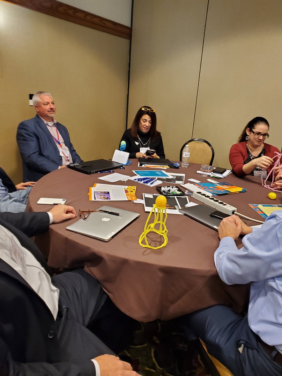 S_Esposito3's tweet photo. PA administrators and educators  experience how PLTW’s Activity, Project and Problem Based Instructional Approach empowers students with in-demand employability skills!  @PLTWorg #SAS2019 @PADeptofEd #PLTWPa @SallyIrwin88 https://t.co/chAuprBUx0