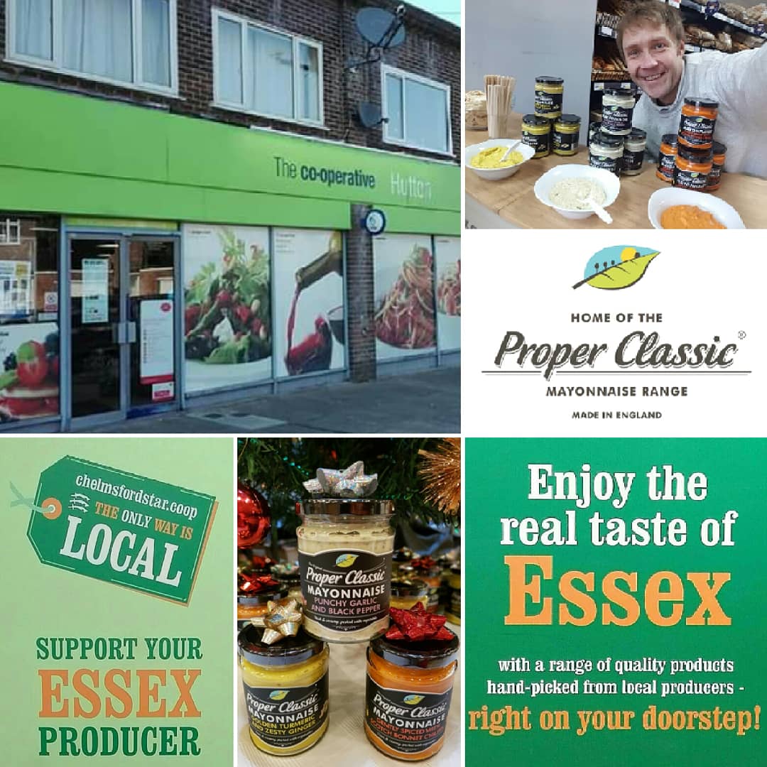 EssexGardenFood's tweet photo. Come and join #tasting #event of Proper Classic #speciality #mayonnaise in
@CStarCoop #Hutton #store, #Brentwood this #thursday ! Try all flavours and buy a jar for #Christmas #leftovers!...high five! π
@OnlyWayIsLOCAL
#Essex #loveyourleftovers #goodwitheverything #giftideas https://t.co/iERgGV7ORF