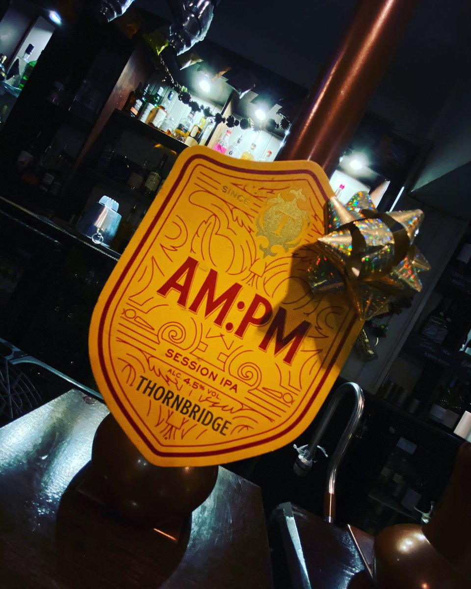ThornbridgeStag's tweet image. Back on the cask line this week is the beautiful AmPm 4.5% session ipa #sessionbeer #ampm #beerherenow #thestagshead #thornbridgetaps